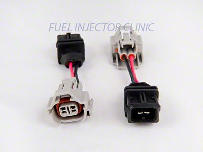 Fuel Injector Clinic Denso to Jetronic/EV1 Adapters (97-03 V8 F-150, Excluding Lightning)