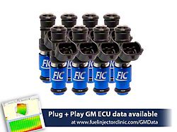 Fuel Injector Clinic High-Z Impedance Fuel Injectors; 2150cc (99-06 4.8L, 5.3L, 6.0L Silverado 1500)
