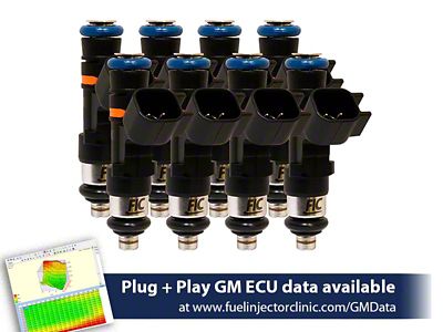 Fuel Injector Clinic High-Z Impedance Fuel Injectors; 445cc (07-13 V8 Sierra 1500)