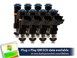Fuel Injector Clinic High-Z Impedance Fuel Injectors; 650cc (99-06 4.8L, 5.3L, 6.0L Silverado 1500)