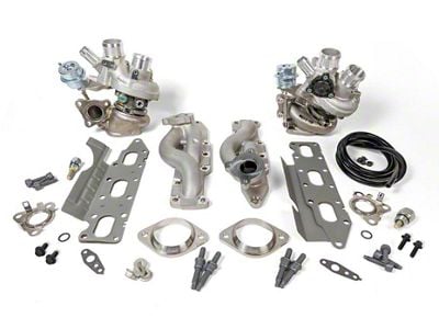 Full Race Garrett Formline Stage 1 Turbo Kit; Black Ceramic (11-12 3.5L EcoBoost F-150)