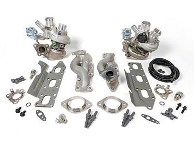 Full Race Garrett Formline Stage 1 Turbo Kit; Silver Ceramic (11-12 3.5L EcoBoost F-150)