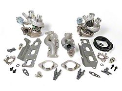 Full Race Garrett Formline Stage 1 Turbo Kit; Silver Ceramic (13-16 3.5L EcoBoost F-150)