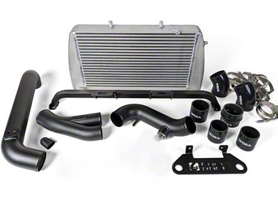 Full Race Intercooler/CAC Upgrade Kit; Black (15-25 3.5L EcoBoost F-150)