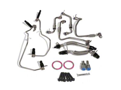 Full Race Turbo Installation Kit for Full Race Billet Turbo Adapter Kit (17-20 3.5L EcoBoost F-150, Excluding Raptor)