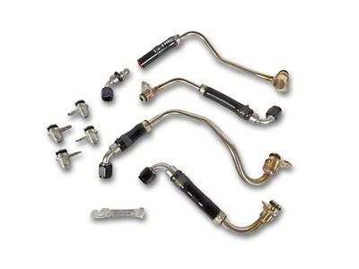 Full Race Turbocharger Coolant Line Upgrade Kit (17-20 3.5L EcoBoost F-150)