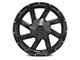 Full Throttle Off Road FT1 Satin Black 6-Lug Wheel; 18x9; 0mm Offset (15-22 Colorado)