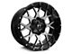 Full Throttle Off Road FT0151 Gloss Black Machined 8-Lug Wheel; 20x10; -24mm Offset (15-19 Sierra 2500 HD)