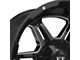 Full Throttle Off Road FT3 Gloss Black Milled 6-Lug Wheel; 20x12; -44mm Offset (15-20 Tahoe)