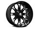 Full Throttle Off Road FT10 Gloss Black with Machine Edges 6-Lug Wheel; 20x10; -24mm Offset (23-24 Colorado)