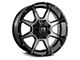 Full Throttle Off Road FT2 Gloss Black Machined 6-Lug Wheel; 20x12; -44mm Offset (23-24 Colorado)