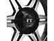 Full Throttle Off Road FT3 Gloss Black Machined 6-Lug Wheel; 20x12; -44mm Offset (23-24 Colorado)