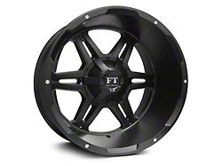Full Throttle Off Road FT3 Satin Black 6-Lug Wheel; 20x12; -44mm Offset (23-24 Colorado)