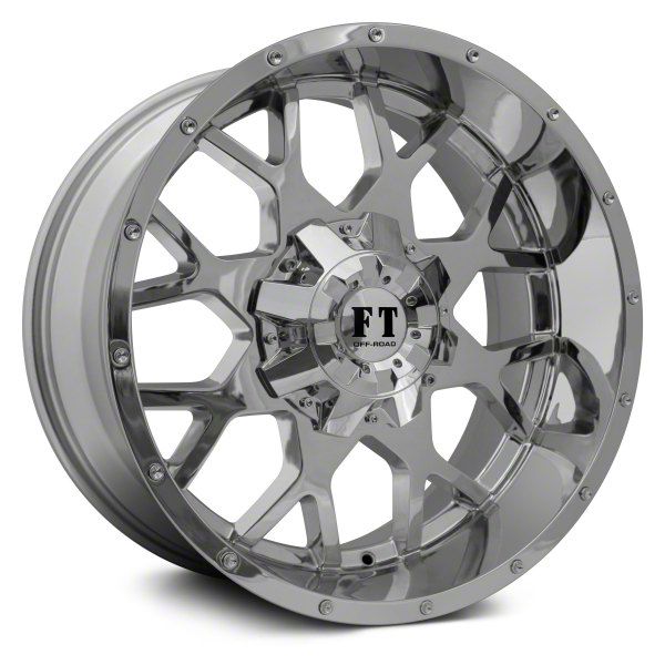 Full Throttle Off Road RAM 1500 FT0151 Chrome 5Lug Wheel; 18x9; 12mm Offset 0151189513912CH