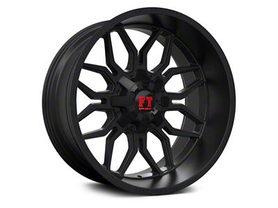 Full Throttle Off Road FT9 Satin Black 6-Lug Wheel; 20x10; -24mm Offset (04-08 F-150)