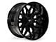 Full Throttle Off Road FT9 Gloss Black 6-Lug Wheel; 20x12; -44mm Offset (15-20 Tahoe)