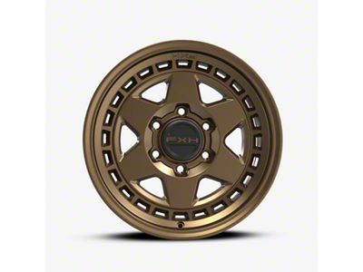 FXH Wheels X04 Bronze 6-Lug Wheel; 17x8.5; 0mm Offset (14-18 Silverado 1500)