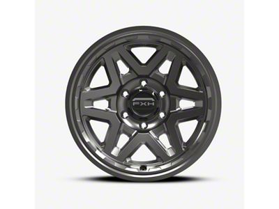 FXH Wheels X01 Gunmetal 6-Lug Wheel; 17x8.5; 20mm Offset (21-25 Tahoe)
