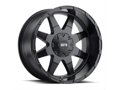 G-FX TR-12 Matte Black 8-Lug Wheel; 17x9; 12mm Offset (03-09 RAM 2500)