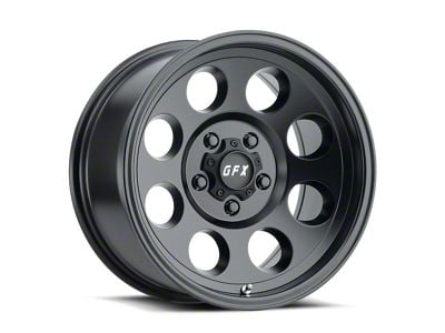 G-FX TR-16 Matte Black 8-Lug Wheel; 17x9; 0mm Offset (03-09 RAM 2500)
