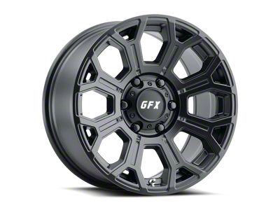 G-FX TR-19 Matte Black 8-Lug Wheel; 18x9; 12mm Offset (03-09 RAM 2500)