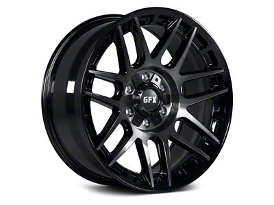 G-FX TM8 Gloss Black with Dark Tint 6-Lug Wheel; 20x9; 18mm Offset (04-08 F-150)