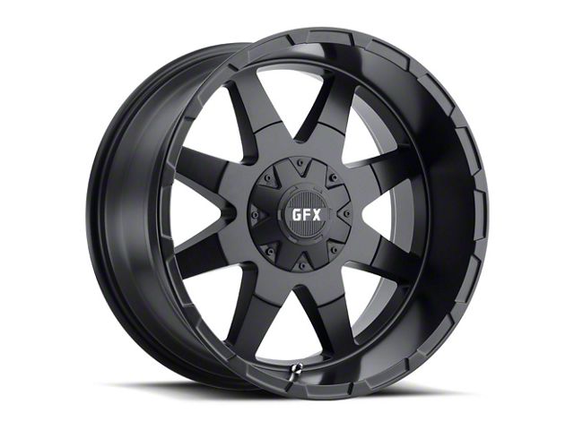 G-FX TR-12 Matte Black 6-Lug Wheel; 17x9; 0mm Offset (04-08 F-150)