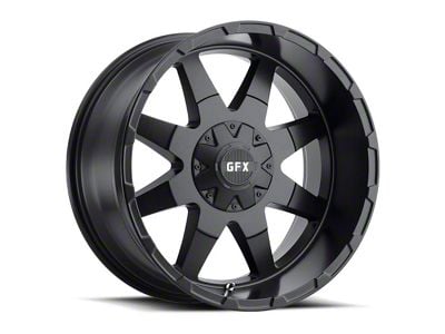 G-FX TR-12 Matte Black 6-Lug Wheel; 18x9; 0mm Offset (04-08 F-150)