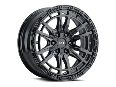 G-FX TR-24 Matte Black 6-Lug Wheel; 17x9; 12mm Offset (04-08 F-150)