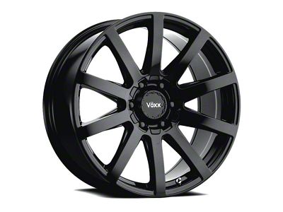 Voxx Vento Gloss Black 6-Lug Wheel; 22x9; 30mm Offset (04-08 F-150)