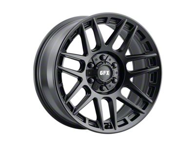 G-FX TM8 Matte Black 6-Lug Wheel; 17x8.5; -6mm Offset (07-13 Sierra 1500)