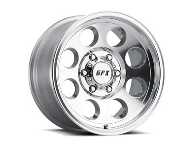 G-FX TR-16 Polished 6-Lug Wheel; 18x9; 12mm Offset (07-13 Sierra 1500)