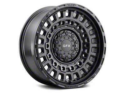 G-FX TR29 Matte Black 6-Lug Wheel; 17x9; 0mm Offset (07-13 Sierra 1500)
