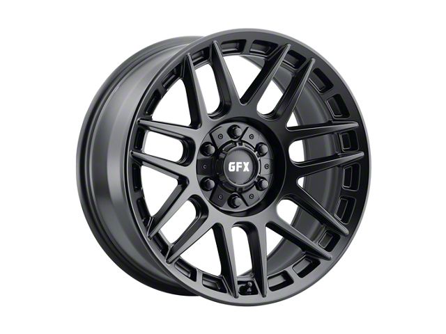 G-FX TM8 Matte Black 6-Lug Wheel; 17x8.5; -6mm Offset (07-13 Silverado 1500)