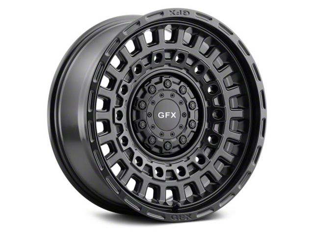 G-FX TR29 Matte Black 6-Lug Wheel; 17x9; 0mm Offset (07-14 Tahoe)