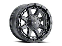 G-FX T27 Matte Black 6-Lug Wheel; 18x9; 12mm Offset (07-14 Yukon)