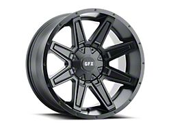 G-FX TR23 Matte Black 6-Lug Wheel; 17x8.5; 18mm Offset (07-14 Yukon)