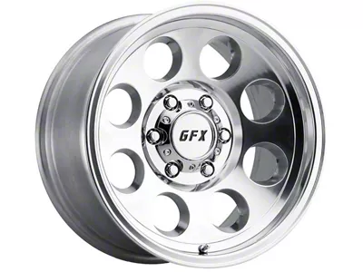 G-FX TR-16 Polished 8-Lug Wheel; 18x9; 0mm Offset (08-10 F-250 Super Duty)