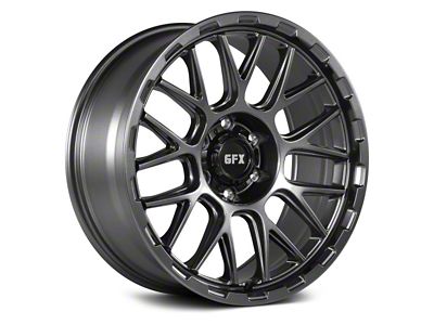 G-FX TM7 Matte Gunmetal 6-Lug Wheel; 20x9; 12mm Offset (09-14 F-150)