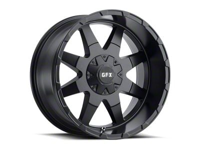 G-FX TR-12 Matte Black 6-Lug Wheel; 17x9; 12mm Offset (09-14 F-150)