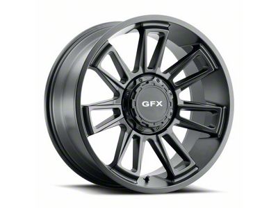 G-FX TR21 Matte Black 6-Lug Wheel; 18x9; 12mm Offset (09-14 F-150)