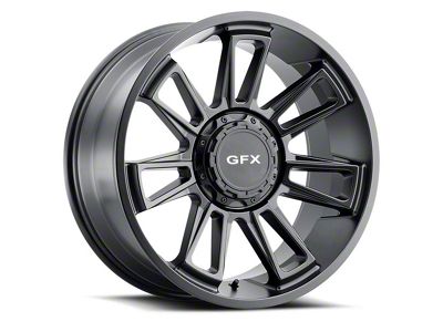 G-FX TR21 Matte Black 8-Lug Wheel; 18x9; 12mm Offset (11-16 F-250 Super Duty)