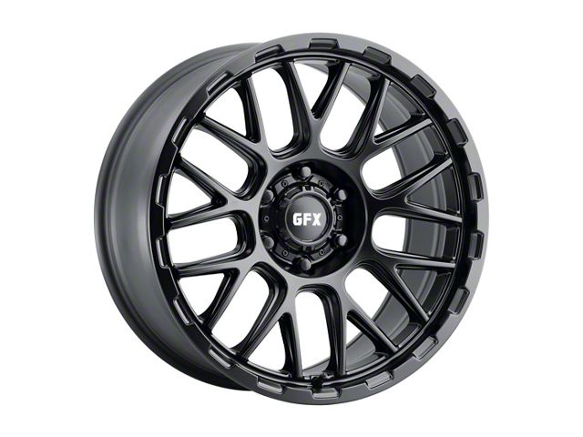 G-FX TM7 Matte Black 6-Lug Wheel; 20x9; 12mm Offset (15-20 Tahoe)