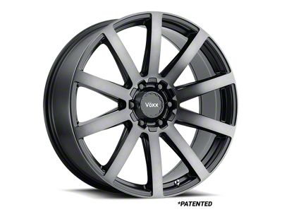 Voxx Vento Gloss Black Dark Tint 6-Lug Wheel; 22x9; 30mm Offset (15-20 Tahoe)