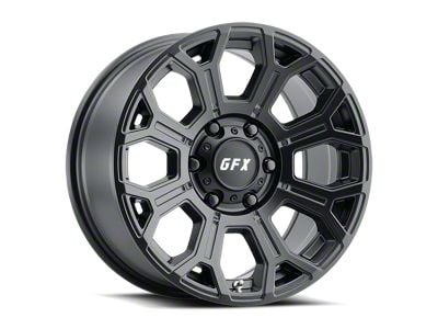 G-FX TR-19 Matte Black 6-Lug Wheel; 18x9; 12mm Offset (15-20 Yukon)