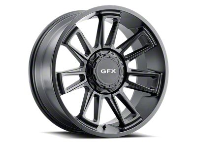 G-FX TR21 Matte Black 8-Lug Wheel; 20x10; -19mm Offset (23-24 F-250 Super Duty)