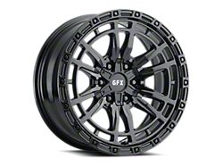 G-FX TR-24 Matte Black 6-Lug Wheel; 17x9; 0mm Offset (24-26 Ranger)