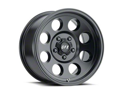 G-FX TR-16 Matte Black 6-Lug Wheel; 18x9; 12mm Offset (99-06 Silverado 1500)