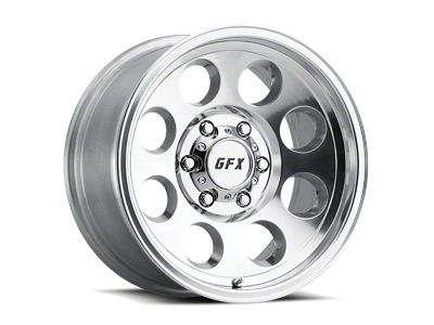 G-FX TR-16 Polished 6-Lug Wheel; 18x9; 12mm Offset (23-25 Colorado)