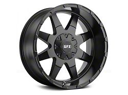 G-FX TR-12 Matte Black 5-Lug Wheel; 20x9; 12mm Offset (87-90 Dakota)